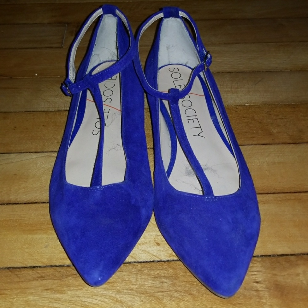 Cobalt Sole Society flats size 7